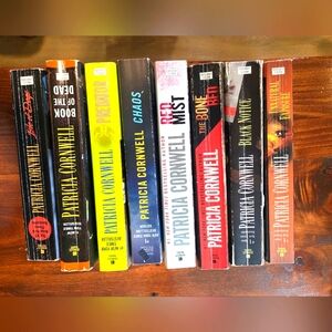 Patricia Cornwell Lot Of 8 Scarpetta Novels PB Forensic Mysteries Crime Investig